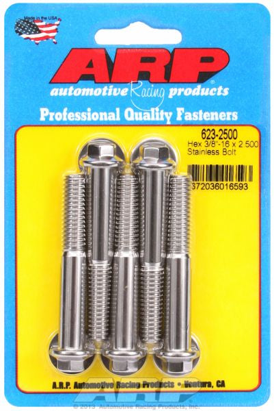 5-Pack Bolt Kit, Hex Head S/S
