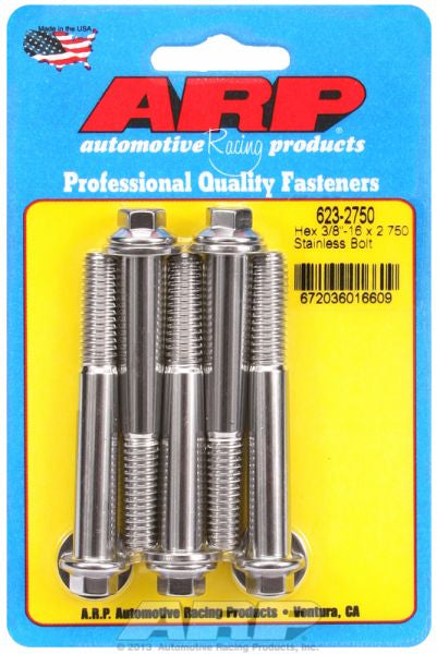 5-Pack Bolt Kit, Hex Head S/S