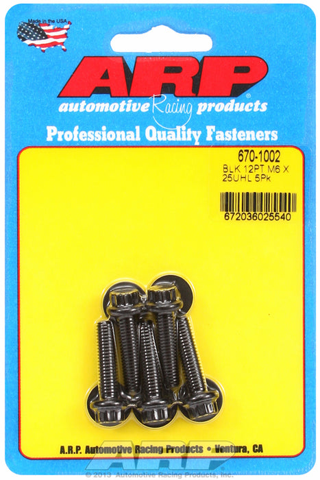 5-Pack Bolt Kit, 12-Point S/S