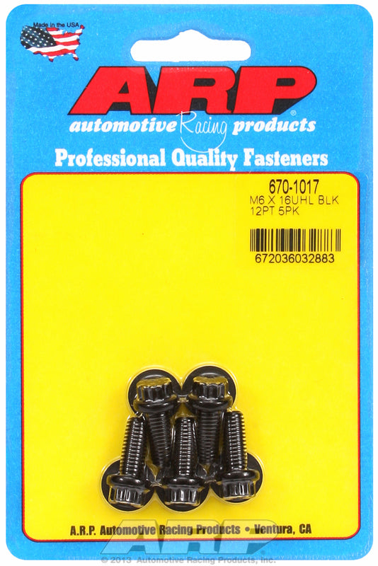 5-Pack Bolt Kit, 12-Point S/S