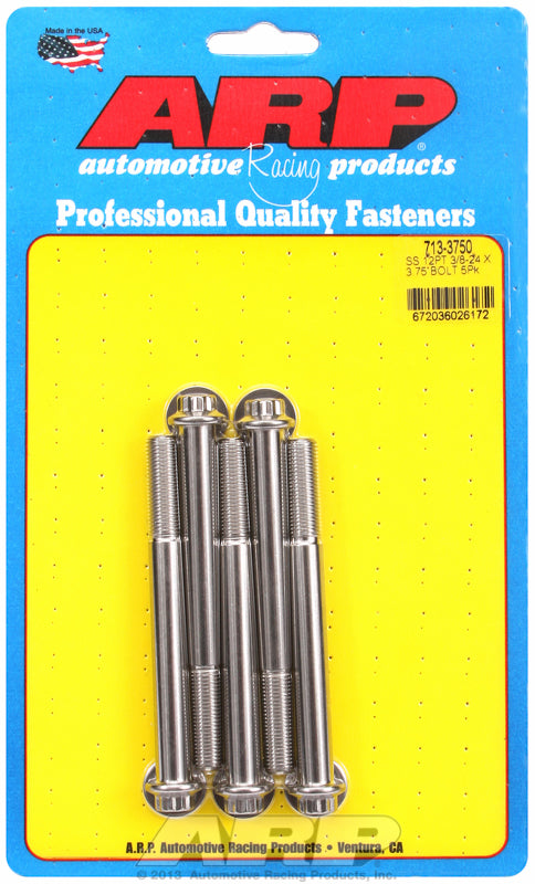 5-Pack Bolt Kit, 12-Point Head S/S