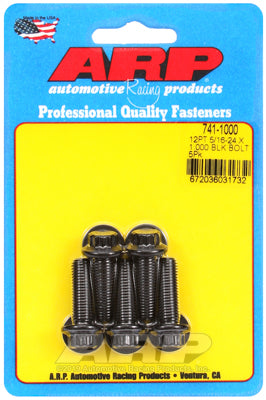5-Pack Bolt Kit, 12-Point Head Black Oxide