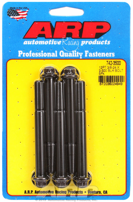 5-Pack Bolt Kit, 12-Point Head Black Oxide