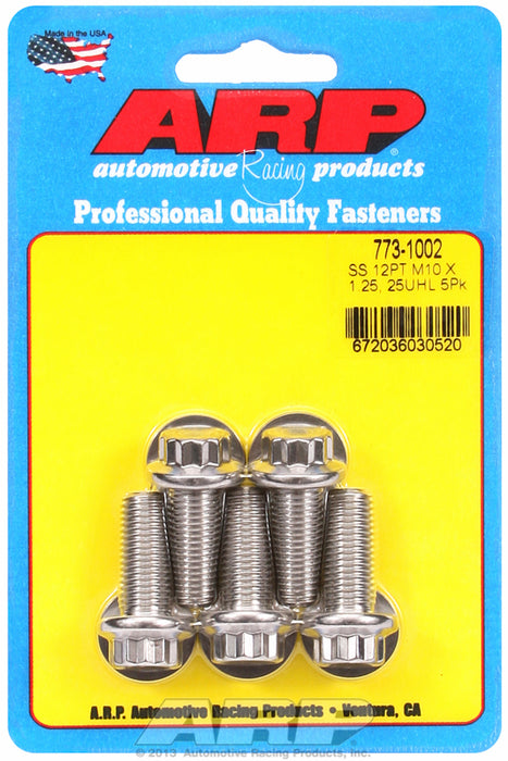 5-Pack Bolt Kit, 12-Point S/S