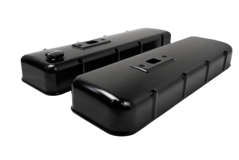 Chevrolet Billet Rocker Covers - BURN DOWN Breather Style