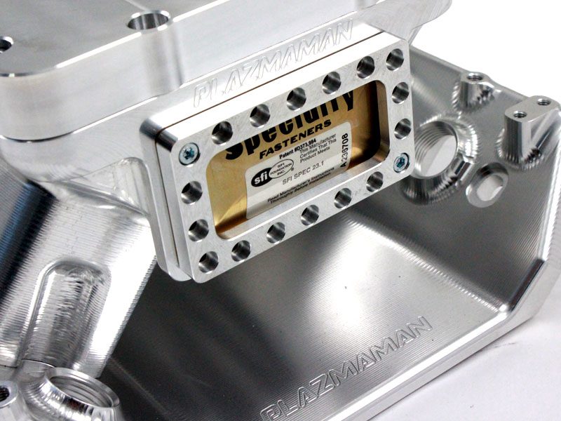 Plazmaman Chevrolet Big Block Blower Intake incl Burst Panel