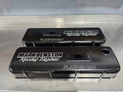 Chevrolet Billet Rocker Covers - BURN DOWN Breather Style
