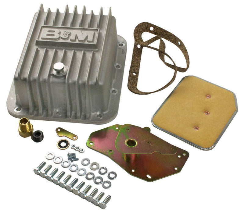B&M BM50281 Cast Aluminium Deep Pan Suit Ford C4, Adds An Additional 1.9 Litres