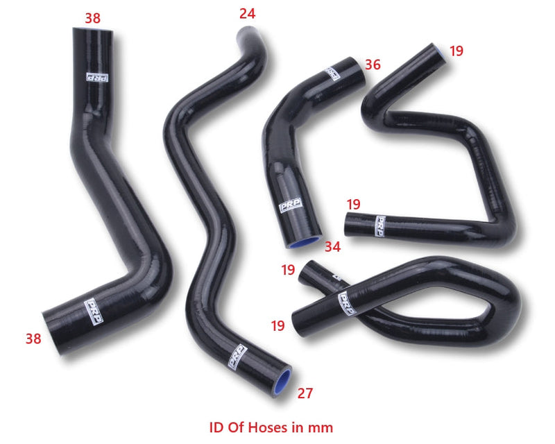 PRP Hi-Temp Silicone Hose Kit - Ford Barra 4.0L Turbo