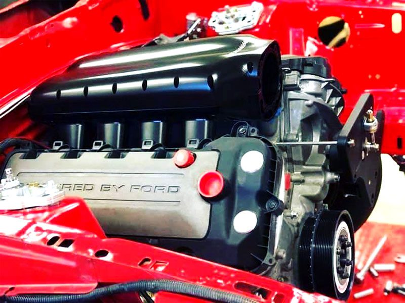 Plazmaman Mustang Ford - Coyote 5.0L Billet Intake