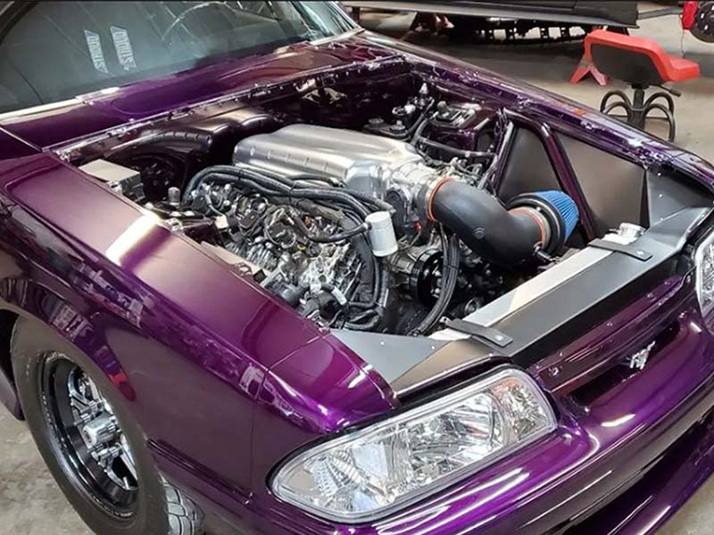 Plazmaman Mustang Ford - Coyote 5.0L Billet Intake