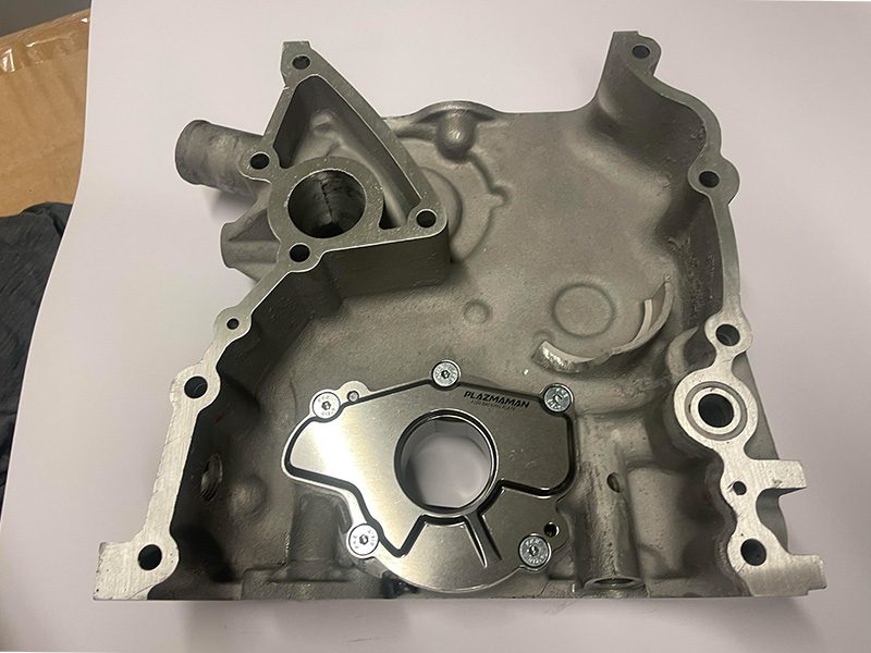 FJ20 - Billet Oil Pump Backing Plate - Plazmaman