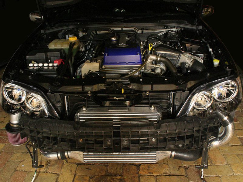 BA/BF 800HP Stage 2.5 Intercooler Kit (IC, Plenum, CAI, Cold-Hot piping)