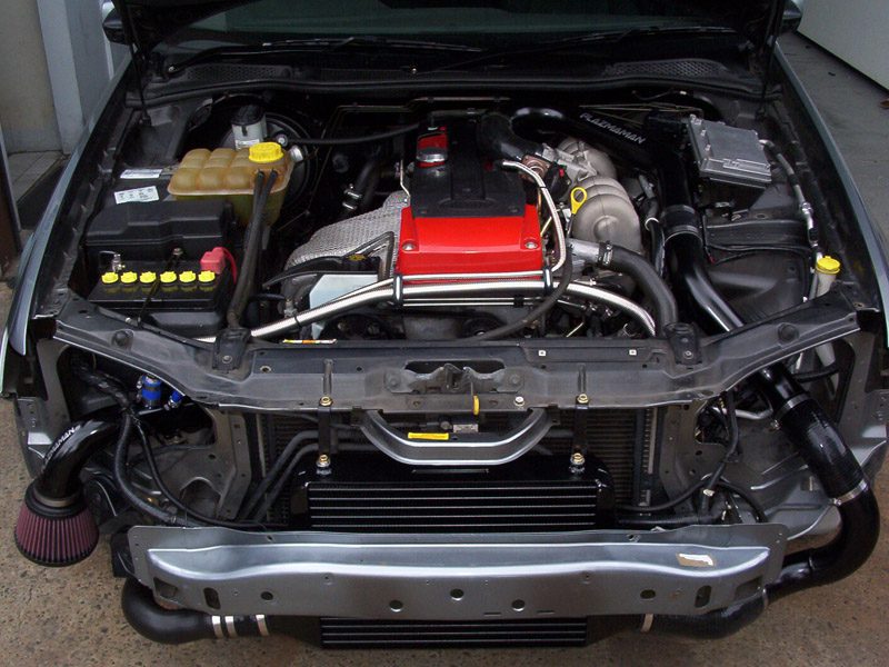 BA/BF 800hp Stage 2 Intercooler Kit (IC, Cold piping, CAI)