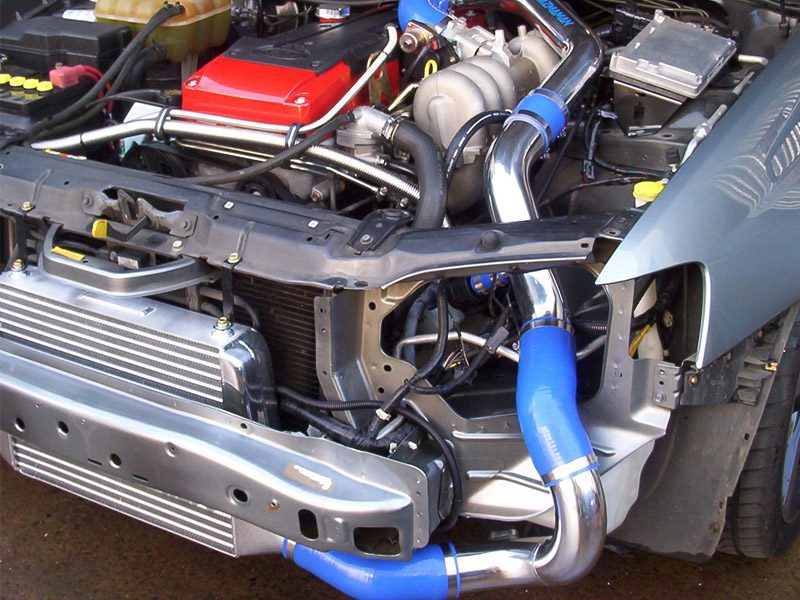 BA/BF 800hp Stage 2 Intercooler Kit (IC, Cold piping, CAI)