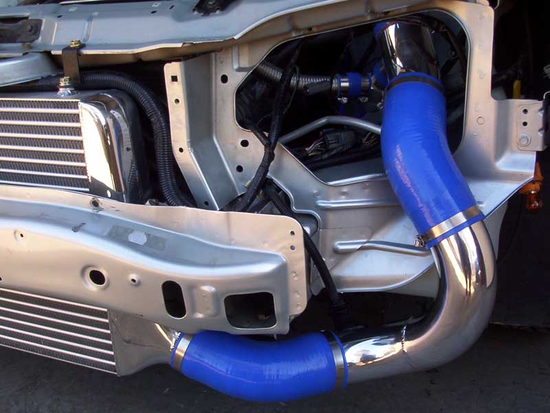 BA/BF 1100hp Stage 4 Intercooler Kit (IC, Plenum, Odyssey-4"Air box kit)