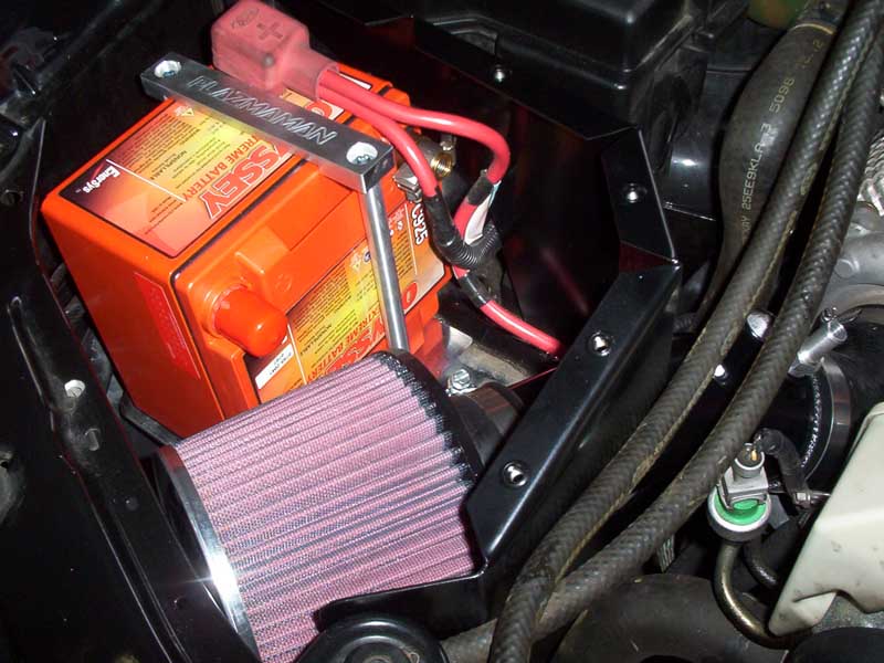 Ford Falcon BA/BF Turbo 4" Cold Air Intake, Airbox & Battery