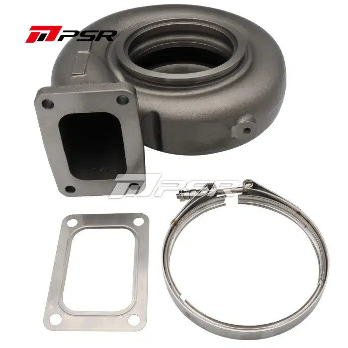 Pulsar PSR PRO turbine housing for PRO88 turbo

T6 divided inlet turbo housing by Pulsar

Cast stainless steel housing for Pulsar PRO98 turbo

High-performance turbine housing for drag racing

PRO106 turbo housing with T6 flange by Pulsar

Pulsar PSR PRO series turbine housing side view

Turbo housing with optimized volute contours

Race-spec housing for high-boost turbo setups

Pulsar T6 open inlet turbo housing for PRO series

Close-up of cast stainless steel PRO turbo housing

