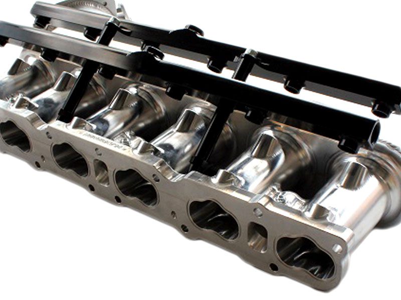 RB26 GT-R Full Billet Runner Inlet Manifold - 12 Inj (Twin Rail)