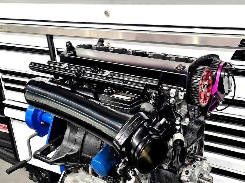 RB26 GT-R Full Billet Runner Inlet Manifold - 6 Injector
