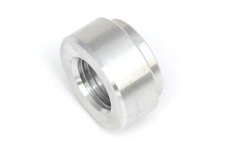 Weld on Fitting 1/8 NPT - 27 TPI - 6061 Aluminium Size: 20.4mm x 13mm
