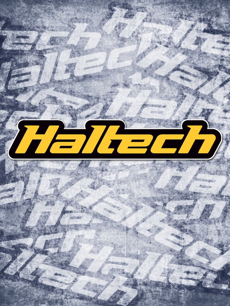 Haltech Logo Colour Sticker Size: 150mm (6")