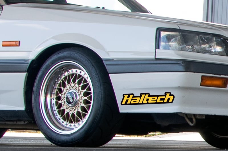 Haltech Logo Colour Sticker Size: 150mm (6")