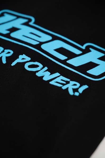 Haltech "Classic" T-Shirt Black with Blue Logo Size: 3XL