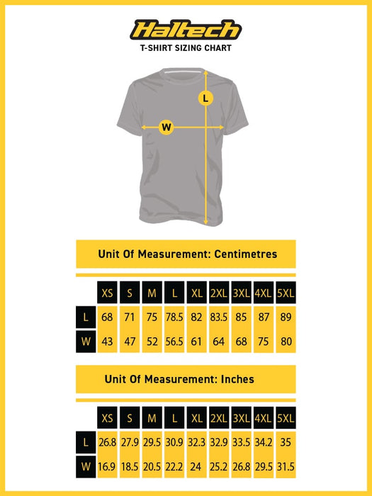 Haltech "Classic" T-Shirt Grey Size: 2XL