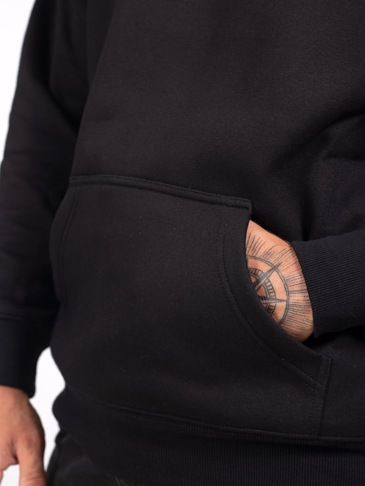 Haltech "Classic" Hoodie Black Size: Small
