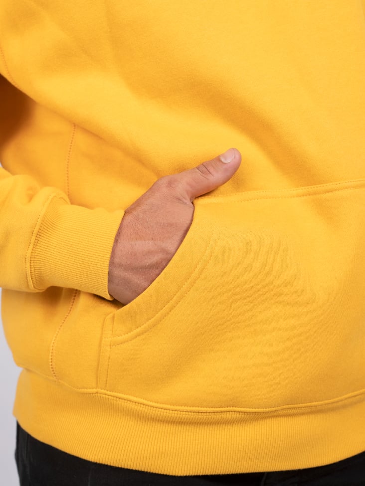 Haltech "Classic" Hoodie Yellow Size: 5XL
