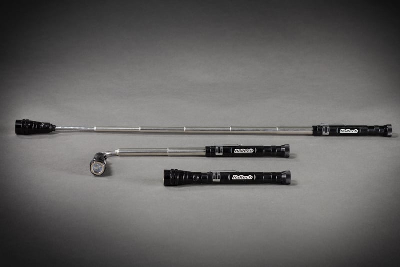 Haltech LED Telescopic Workshop Light Length: 17.3cm - 56.7cm
