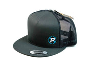 Plazmaman Genuine Snapback FLAT Brim - Charcoal