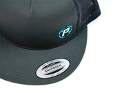 Plazmaman Genuine Snapback FLAT Brim - Charcoal