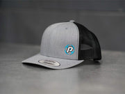 Plazmaman Genuine Snapback Grey/Black Mesh Back Cap