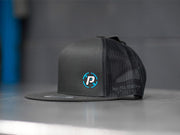 Plazmaman Genuine Snapback FLAT Brim - Charcoal