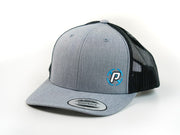 Plazmaman Genuine Snapback Grey/Black Mesh Back Cap