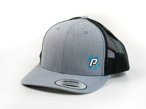Plazmaman Genuine Snapback Grey/Black Mesh Back Cap