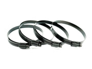 BLACK Hose Clamps - Premium Quality Stainless - BREEZE