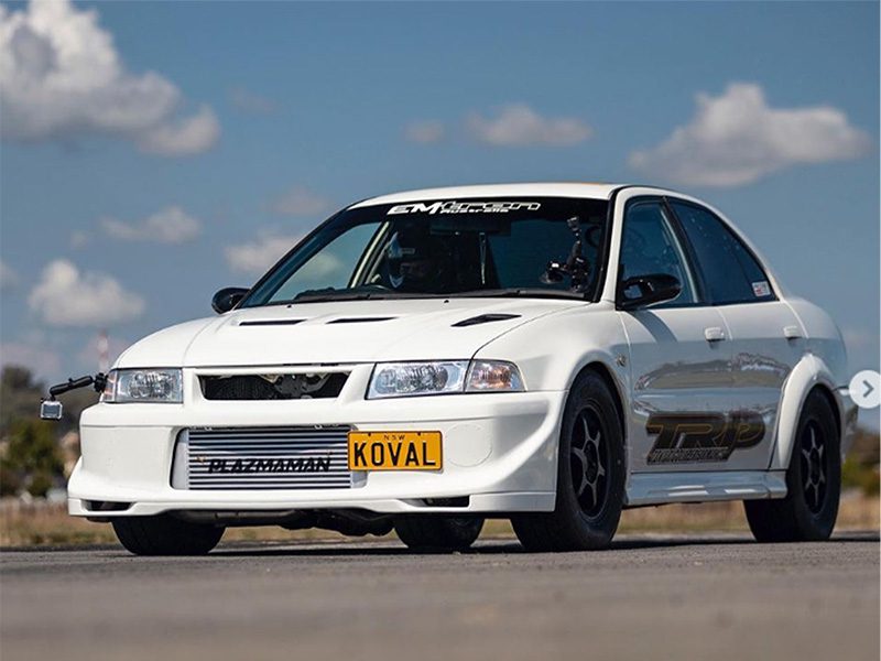 Evo 4-6 RACE Swept Back Intercooler