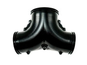 Intake Twin Entry Billet Adapter 88 Deg - Twin 3.5" to 5"