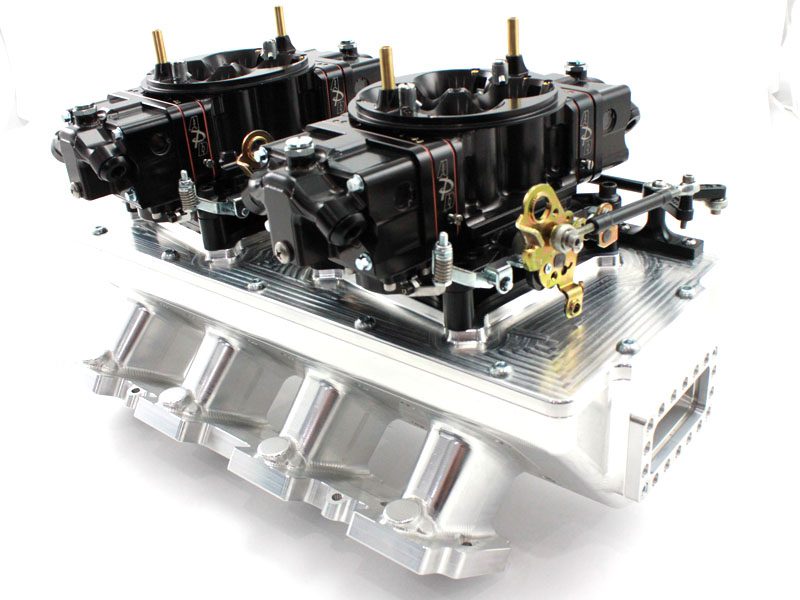 Plazmaman LSX GM Billet Twin Carby Intake