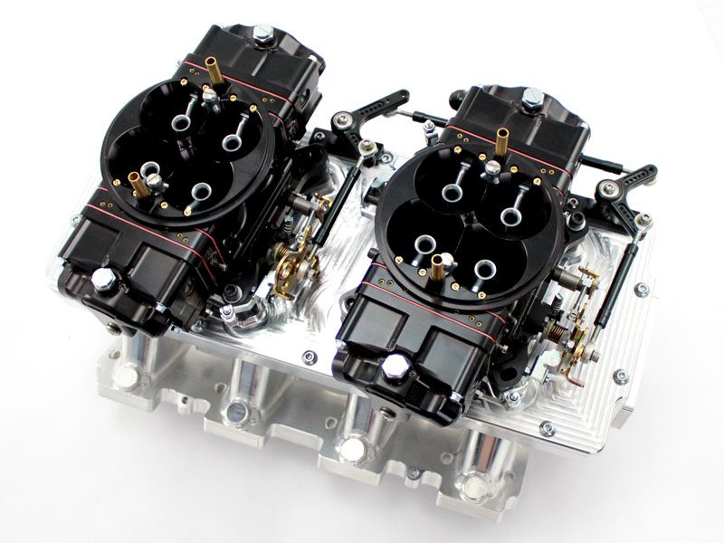 Plazmaman LSX GM Billet Twin Carby Intake