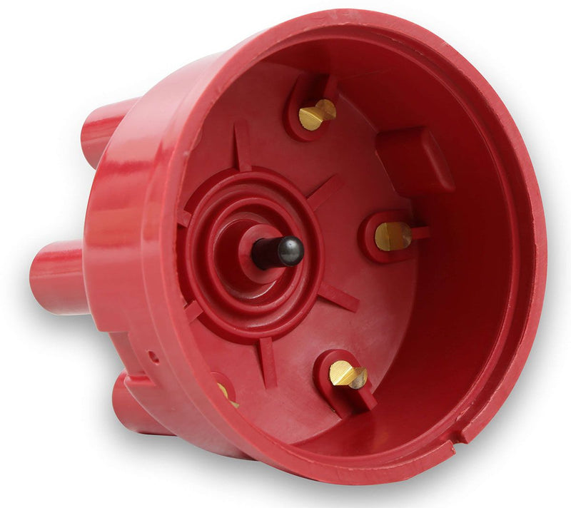 Mallory YL 6 Cyl Red Socket Type Distributor Cap