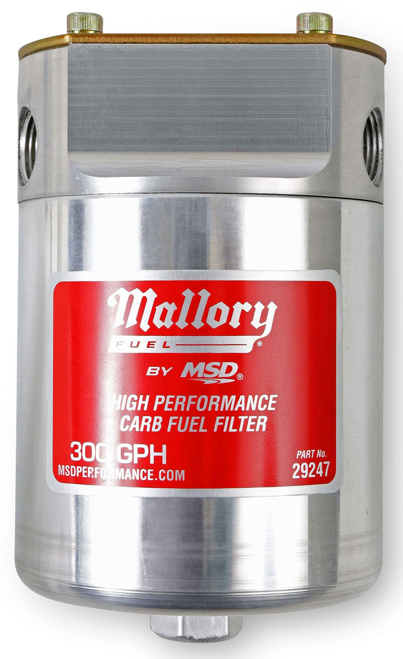 Mallory Billet Fuel Filter Assembly