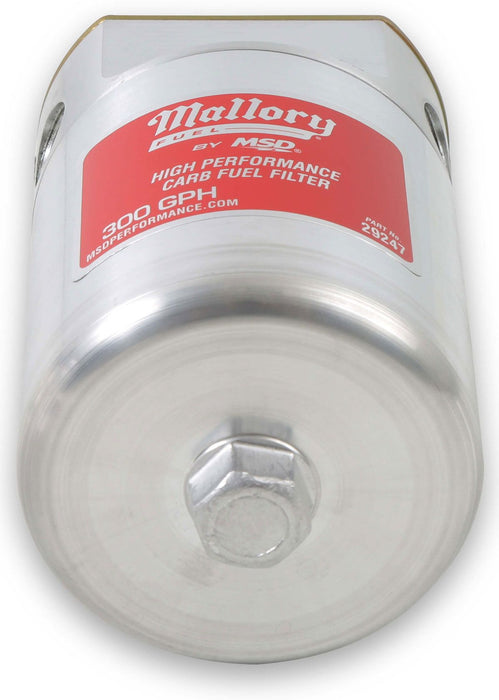 Mallory Billet Fuel Filter Assembly