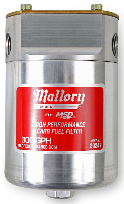 Mallory Billet Fuel Filter Assembly