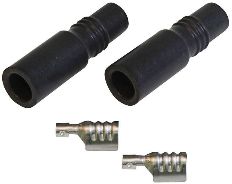 Replacement Coil Boots and Terminals - Black