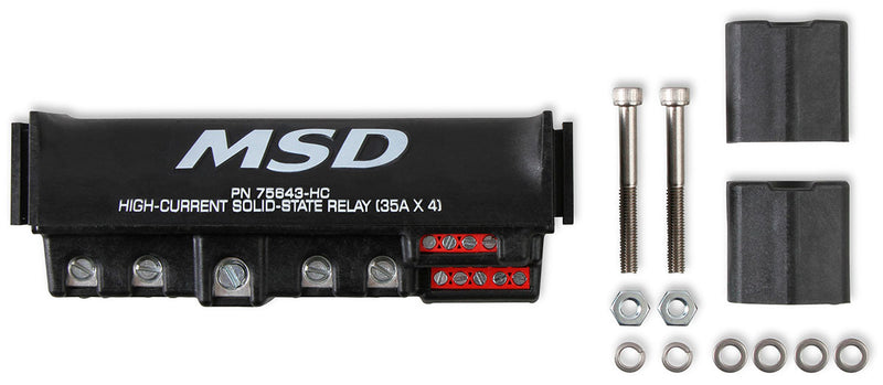 High Current Solid State Relay, Black