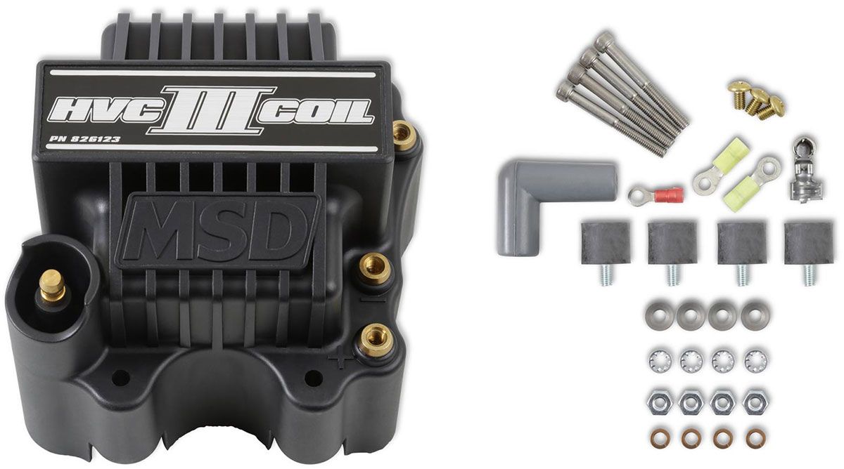 MSD Pro Power HVC III Coil, Black